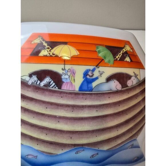 Noah's Ark Piggy Bank Porcelain Vintage - Picture 8 of 9